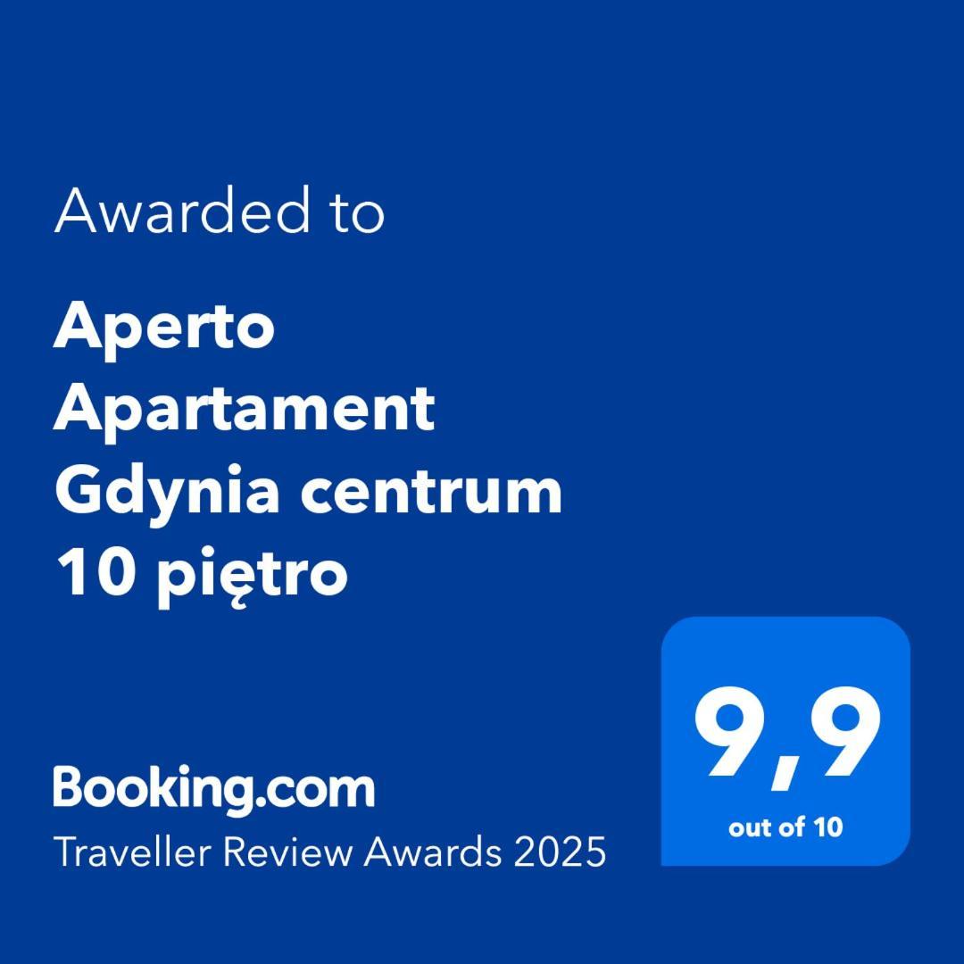 Aperto Apartament Gdynia Centrum 10 Pietro Dış mekan fotoğraf